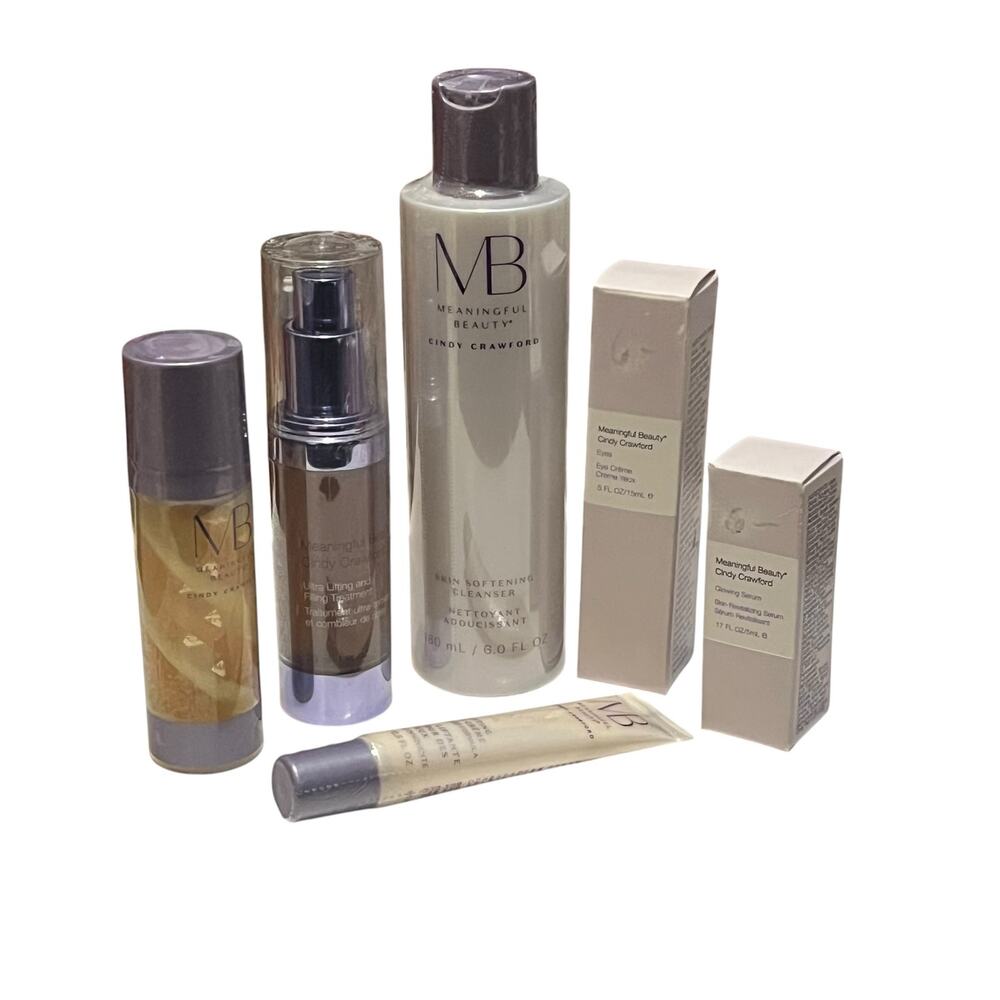 Meaningful Beauty Cindy Crawford Skincare 6 Piece Set